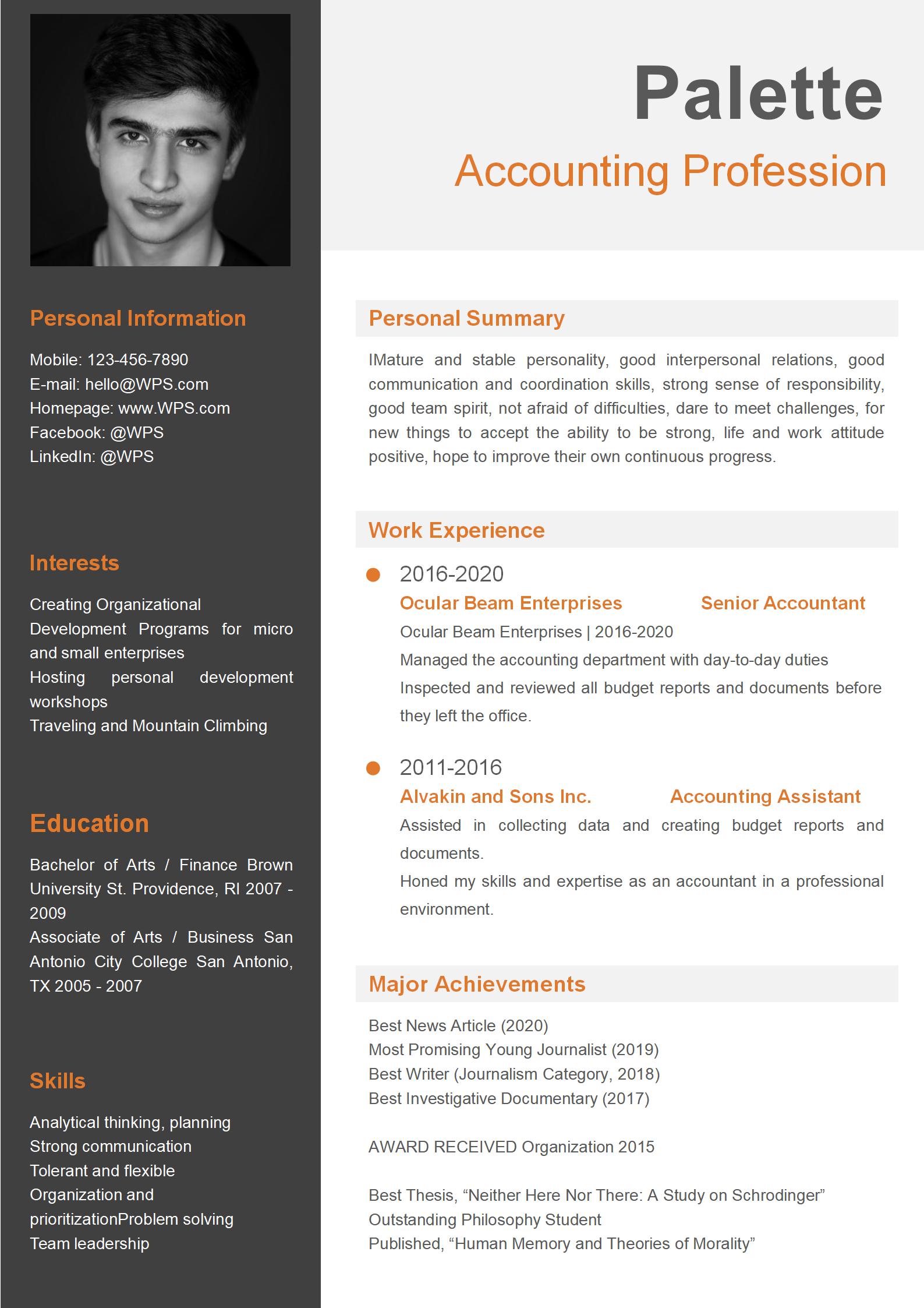 GitHub - MinghaoJ/mjresume: Custom resume class for LaTeX